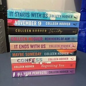 Colleen Hoover Books - Set of 9